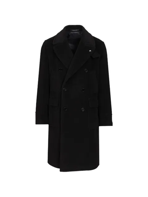 Tagliatore Sherry double-breasted coat Black CSHERRY10W
