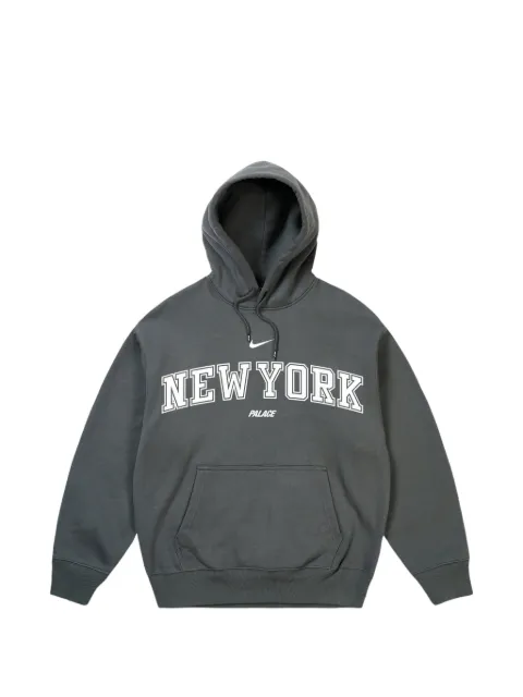 Palace x Nike New York hoodie Grey P0155