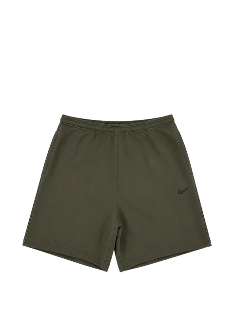 Nike logo-embroidered shorts Green IO8757