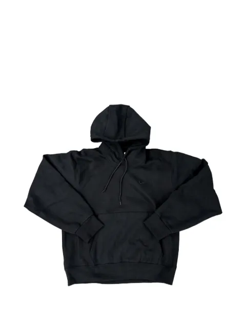 Nike logo-embroidered hoodie Black IO8747
