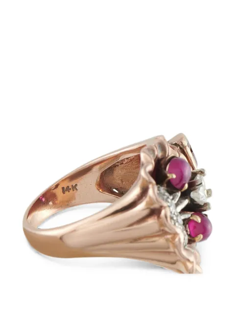 LB Exclusive ruby and diamond ring Pink MF16062426