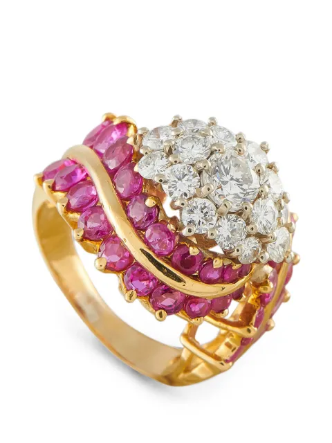 LB Exclusive ruby and diamond ring Gold MF33062526