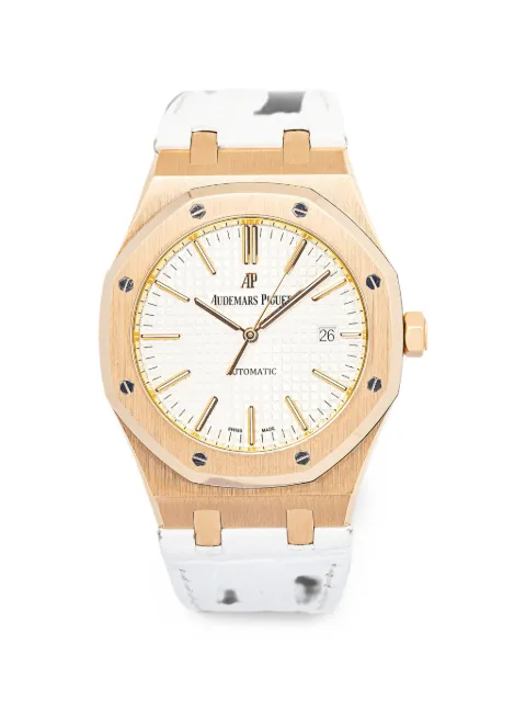Audemars Piguet pre owned Royal Oak 41mm watch White 15400OR