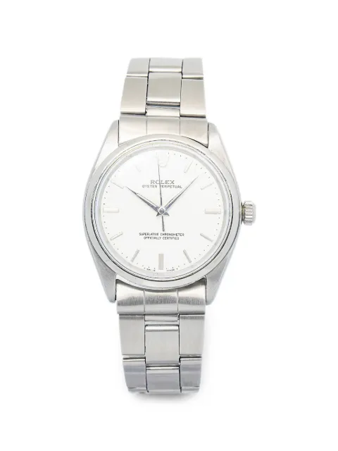 Rolex Oyster Perpetual 34mm watch White VINTAGE