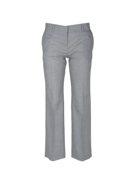 TOTEME belt-loops trousers Grey 263WRB0418FB0684