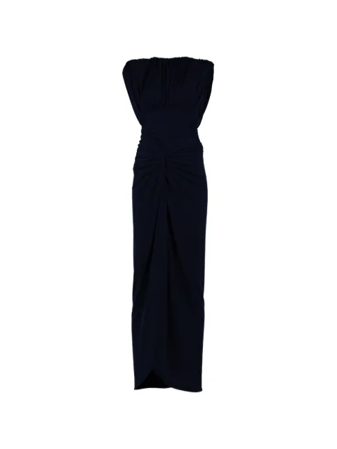 ANDRES OTALORA Zambea midi dress Blue PF26082