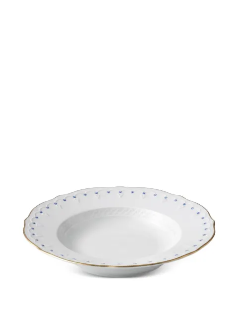 GINORI 1735 Museo Le Perle soup plates (set of six) White 061001018501120