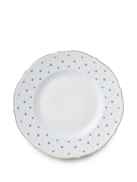 GINORI 1735 Museo Le Perle dinner plates (set of six) White 061001012001120