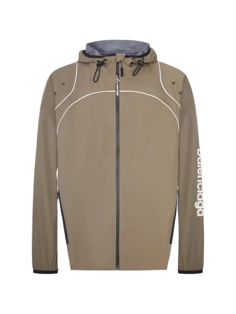 Balenciaga piped hooded jacket Grey A001YYTUO41