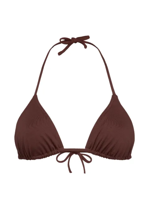 ERES Mouna triangle bikini top Brown 031401