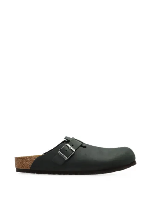 Birkenstock Boston leather mules Green 1032724
