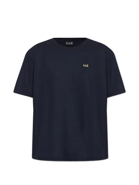 Ea7 Emporio Armani logo-plaque T-shirt Blue 7W000189AF13919