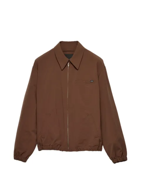 Prada technical fabric blouson jacket Brown SGD190SOOO199Y
