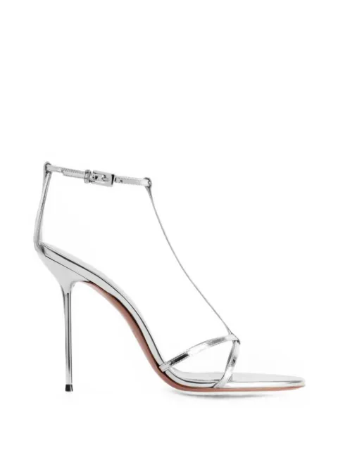 Paris Texas Lidia T-strap sandals Silver PX1941XNPMR