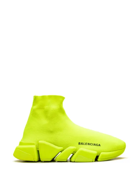 Balenciaga Speed 2.0 knit sneakers Yellow 617196W1726