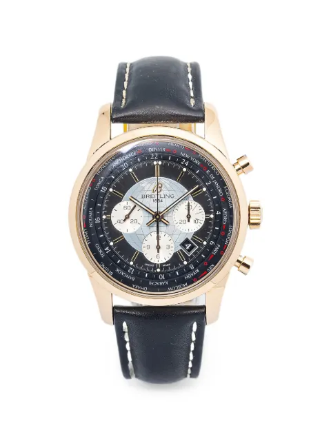 Breitling Transocean Unitime 46mm watch Black RB0510U4BB63