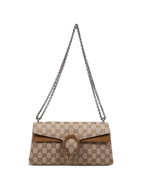 Gucci medium Dionysus GG Supreme shoulder bag Brown 874735FAF7S