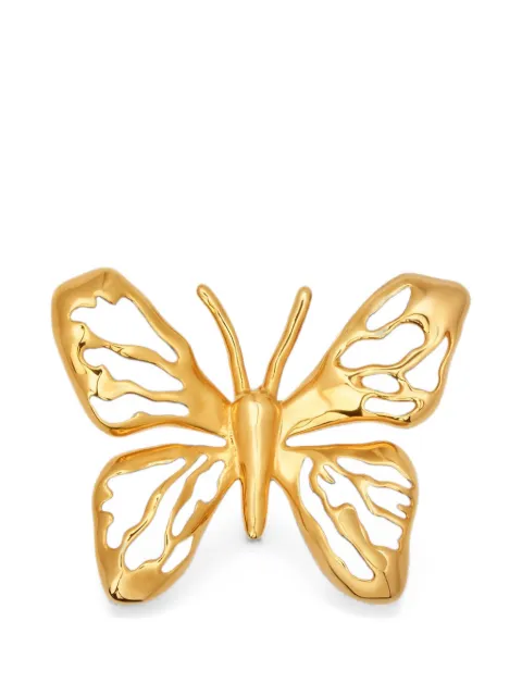 Oscar de la Renta Butterfly brooch Gold F26J505