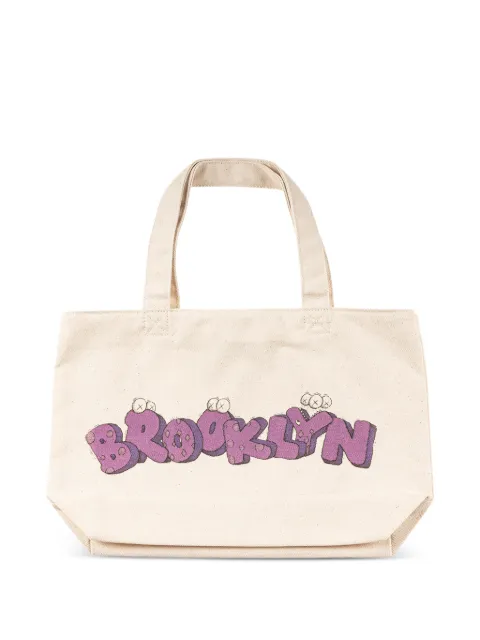 KAWS Brooklyn mini tote bag Neutrals KAWS202542