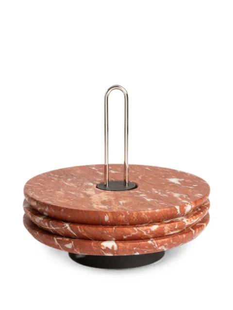 Editions Milano Ceremony marble plates Red NH3010