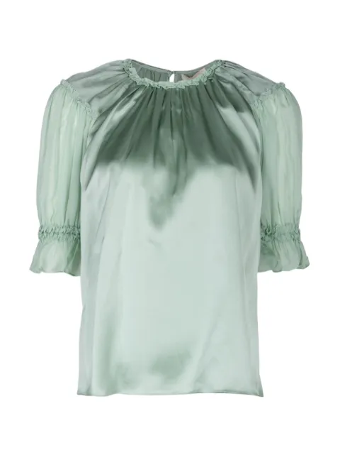 Ulla Johnson Alina blouse Green PF260230