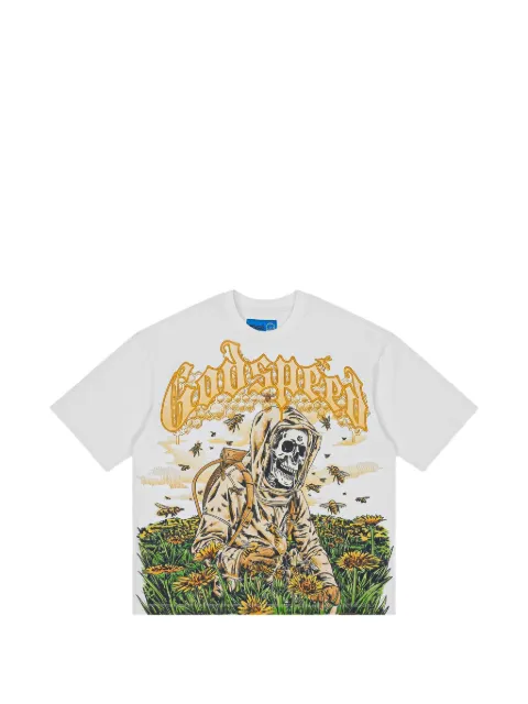 GODSPEED graphic-print T-shirt White GS451