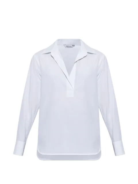 Max Mara Violino V-neck top White MXMVIOLINO2621116121