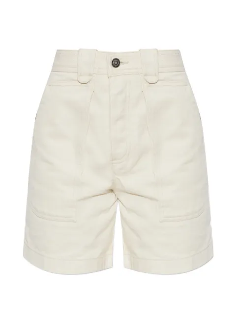 MARANT ÉTOILE Eveja denim shorts Neutrals SH0315FAD3H02E