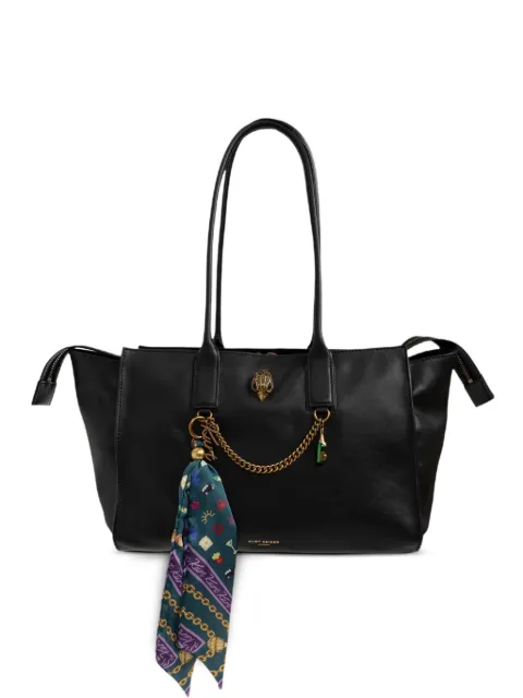 Kurt Geiger London Sloane leather tote bag Black SLOANESHOPPER0