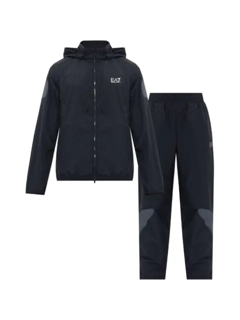 Ea7 Emporio Armani Ventus 7 hooded tracksuit Blue 7M002159AF26222