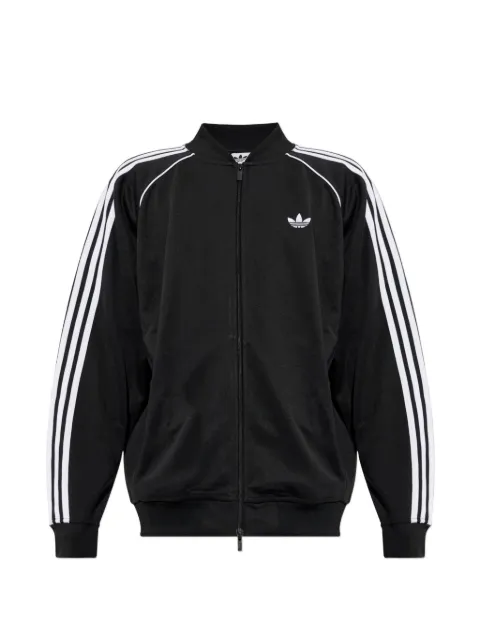adidas logo-embroidered sweatshirt Black KR1342
