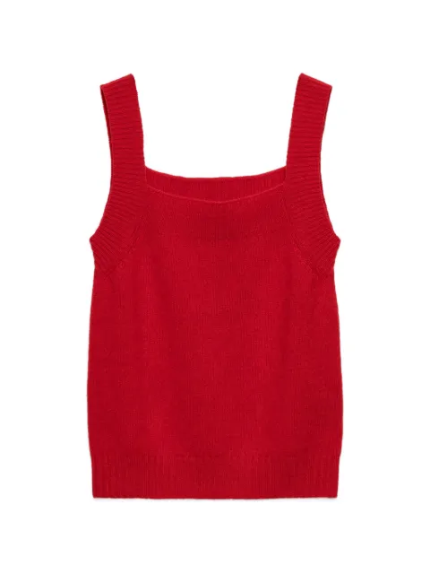 Prada Shetland wool tank top Red UMT541SOOO198Q