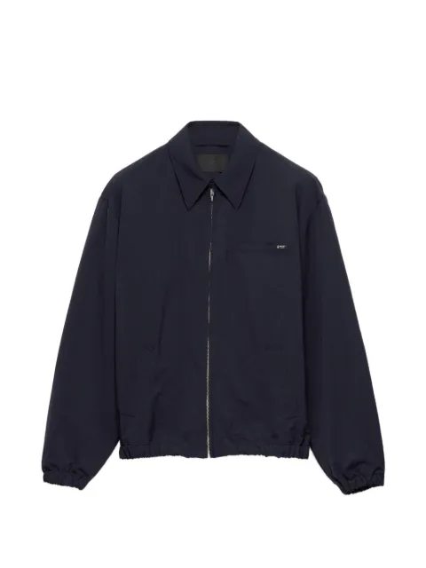 Prada technical fabric blouson jacket Blue SGD190SOOO199Y
