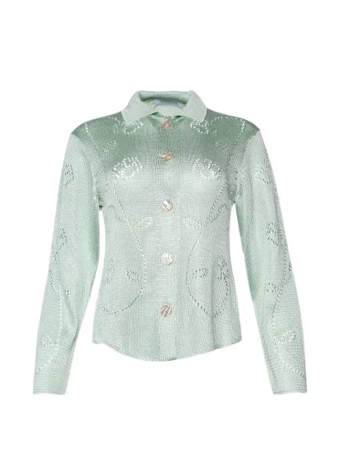 Calle Del Mar Ivy shirt Green CDMPS013EUC
