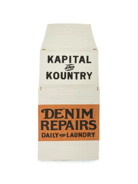 KAPITAL Canvas Pulp phone holder Neutrals K2603XG509