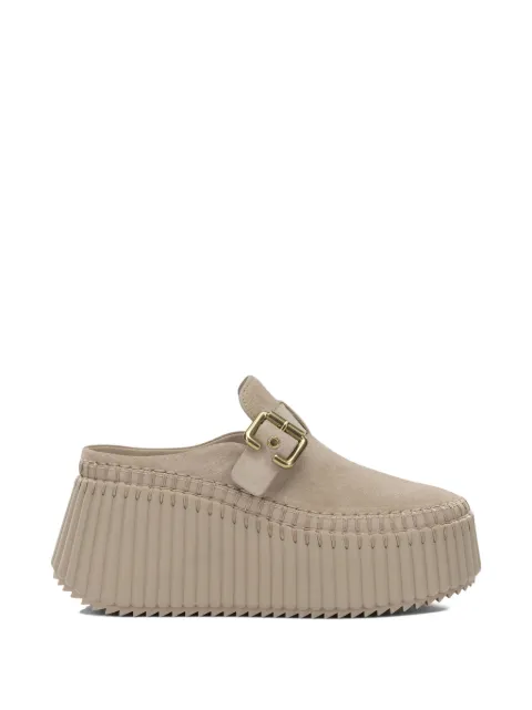 Chloé Nama platform mules Neutrals CH26A13CMS