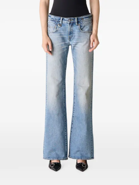 R13 Boy Flare jeans Blue R13WD090D473ASTBLU
