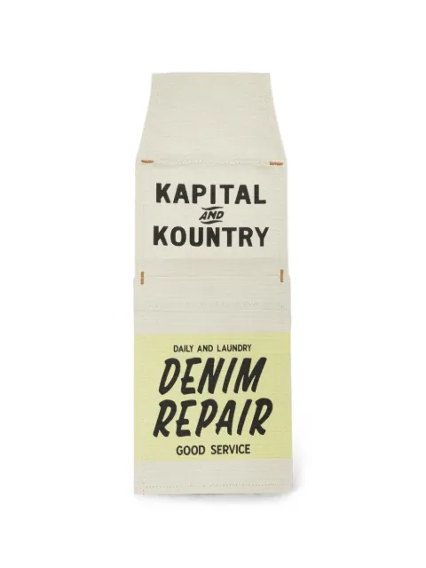 KAPITAL Canvas Pulp phone holder Neutrals K2603XG508