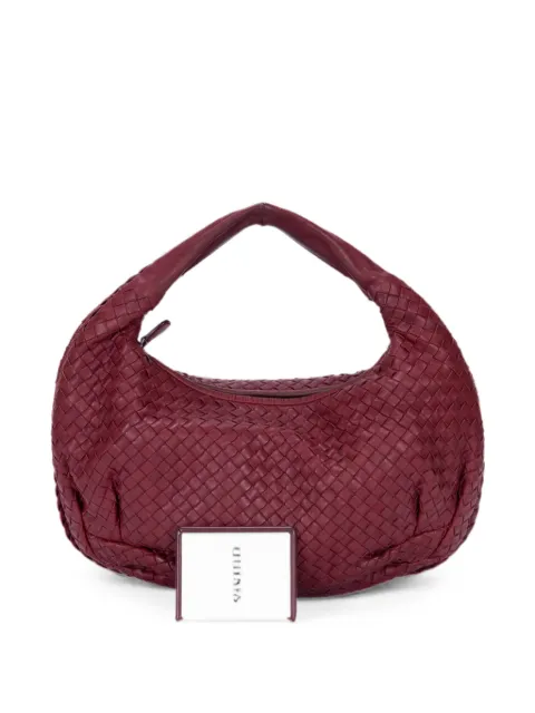 Bottega Veneta Pre-Owned large Veneta Intrecciato tote bag Red 232499V00166178
