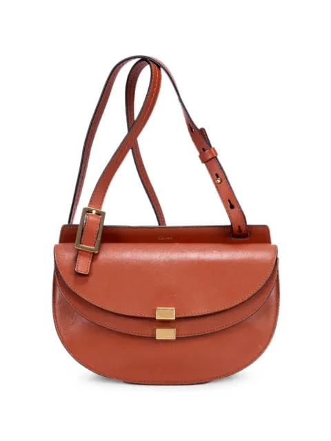 Chloé Pre-Owned Georgia crossbody bag Brown 03165065