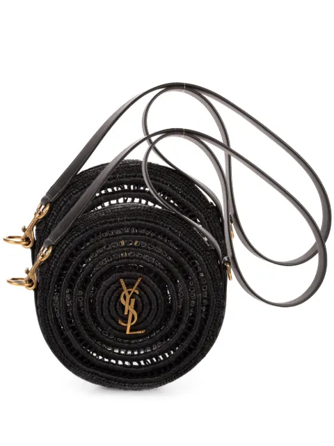 Saint Laurent Pre-Owned Loulou round crossbody bag Black VIM7442920523