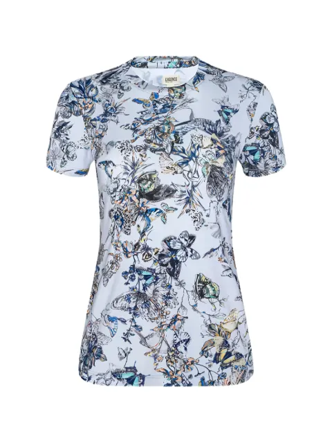 L'Agence Ressi butterfly-print T-shirt Grey 5507CGW