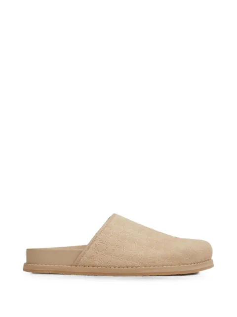 AMIRI monogram-pattern clogs Neutrals AM326CA004