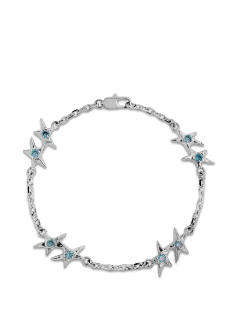 TWOJEYS star-motif bracelet Silver ICONBLUESTONEICONBLUESTONEBRACELET