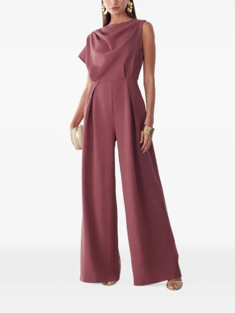 WILLA draped sleeveless jumpsuit Pink WI02278