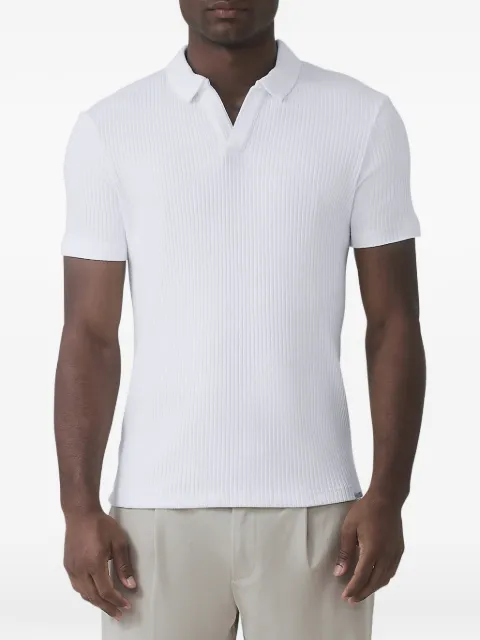 MAUVAIS ribbed-knit T-shirt White MAUAW2403E