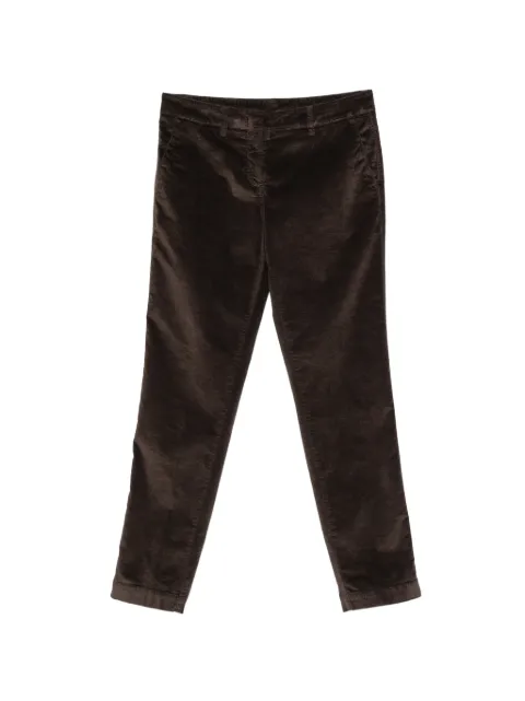 19.61 MILANO velvet trousers Brown EP0187T4875