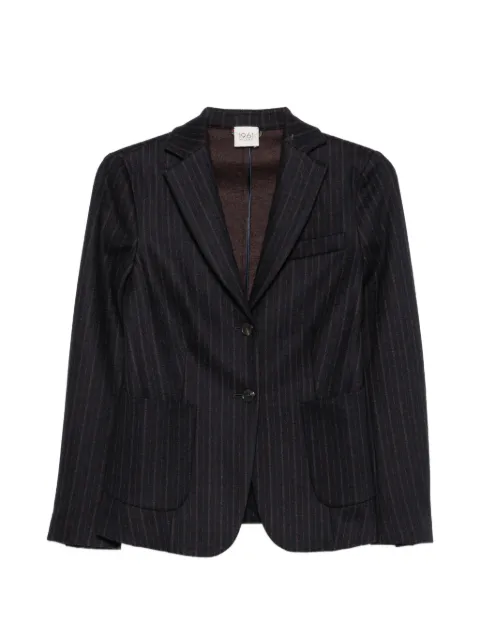 19.61 MILANO pinstripe-pattern notched-lapels blazer Blue EB054AT5165