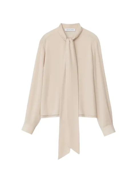 Iris Von Arnim Samara silk blouse Neutrals 2630012333