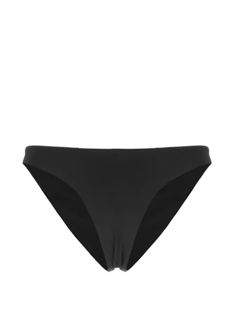 Maison Anami logo-plaque reversible bikini bottoms Black E25S1D